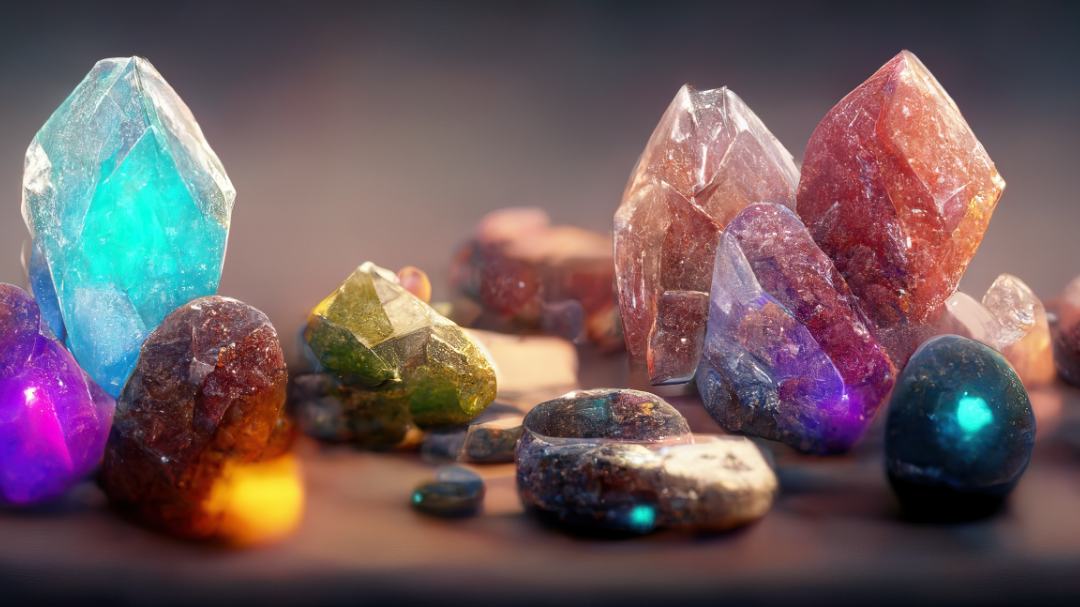 piedras minerales de diferntes tipos